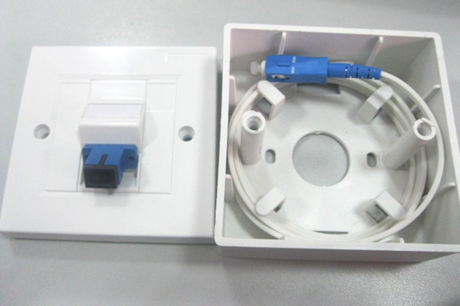 Fiber optic panel box — view 3