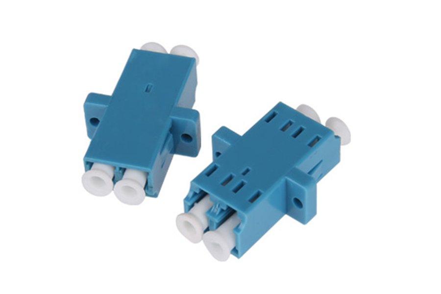 LC fiber optic adapter