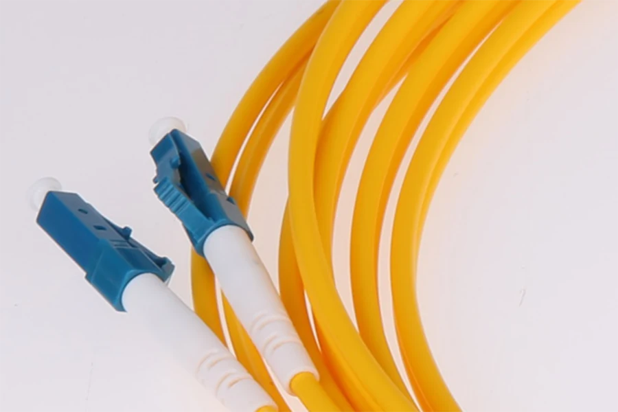 LC type fiber optic connector — view 3