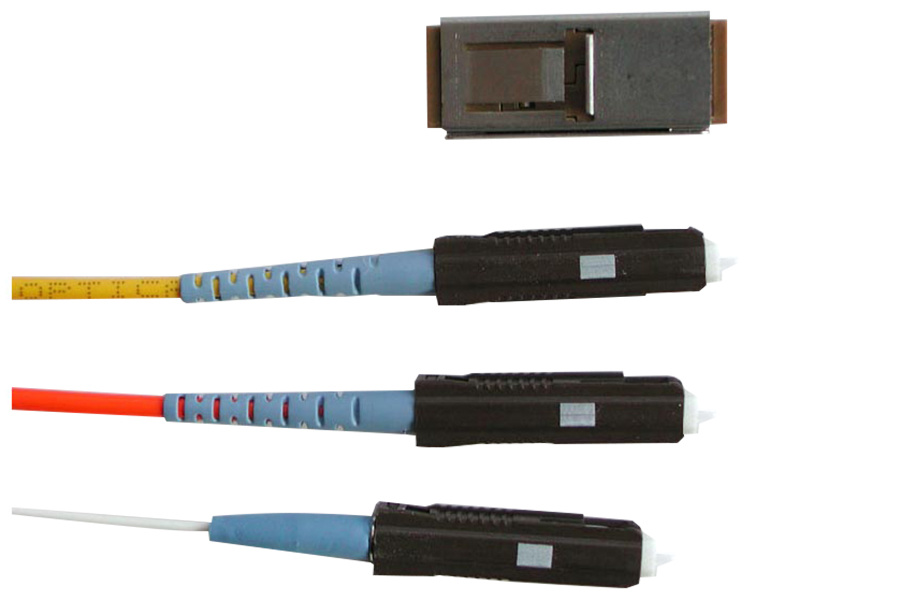 MU type fiber optic connector