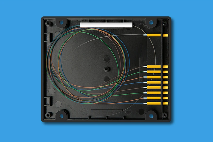 PLC box splitter — view 3