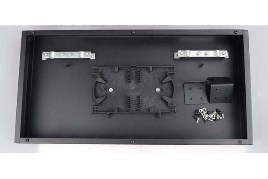 Rack cable terminal box — view 3