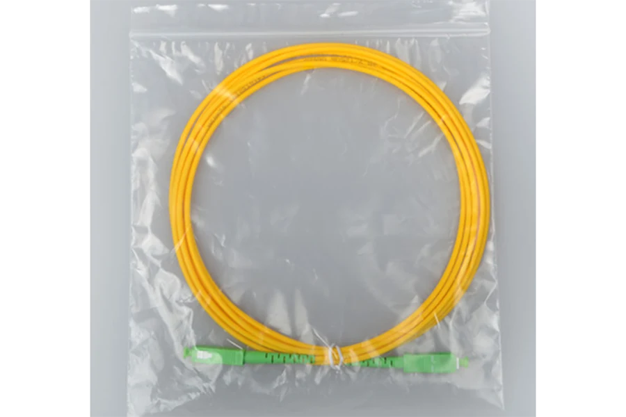 SC/APC fiber optic connector — view 4