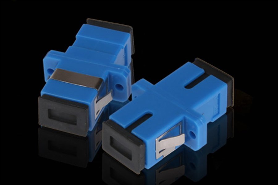 SC type fiber optic adapter — view 4
