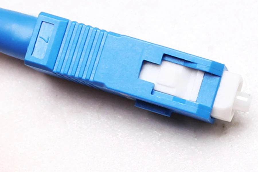 SC/UPC fiber optic connector — view 3