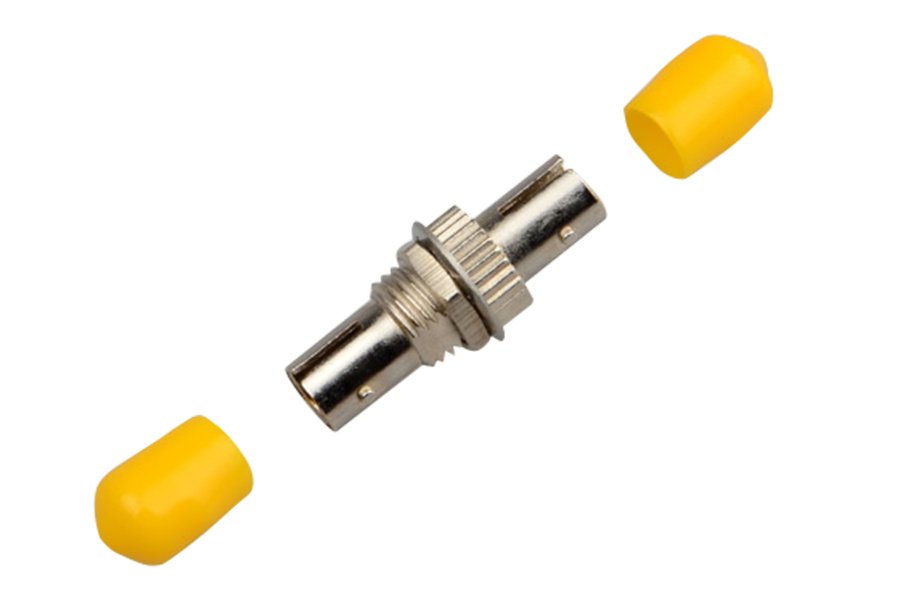 ST type fiber optic adapter
