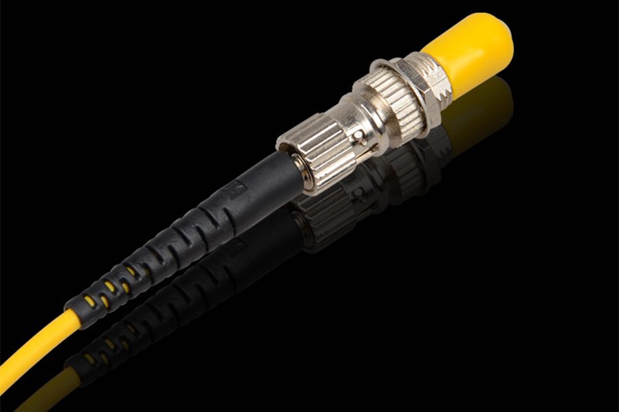 ST type fiber optic adapter — view 4