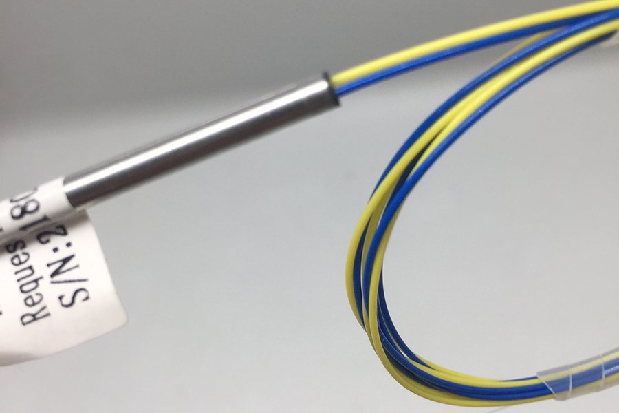 Stainless steel tube splitter — view 2