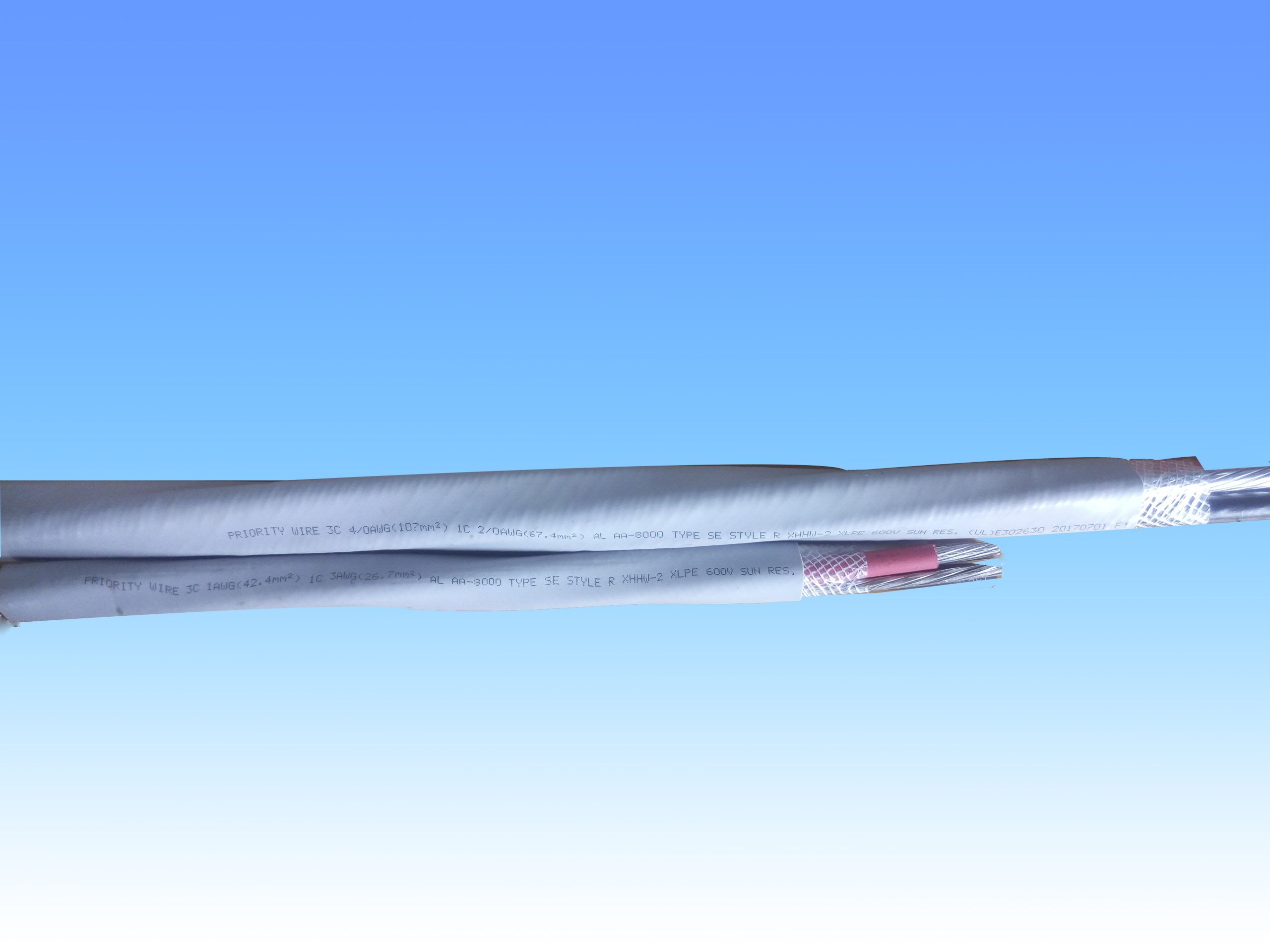 TC cable Tray cable Ul listed 1277 power and control cable wholesale copper thhn stranded types of armored cable 16/18awg